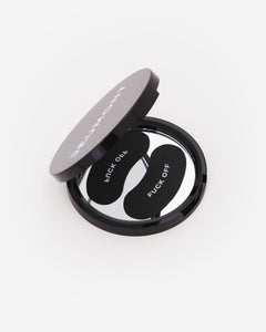 The So Eye-Ronic reusable eye mask comes in a mirrored case.